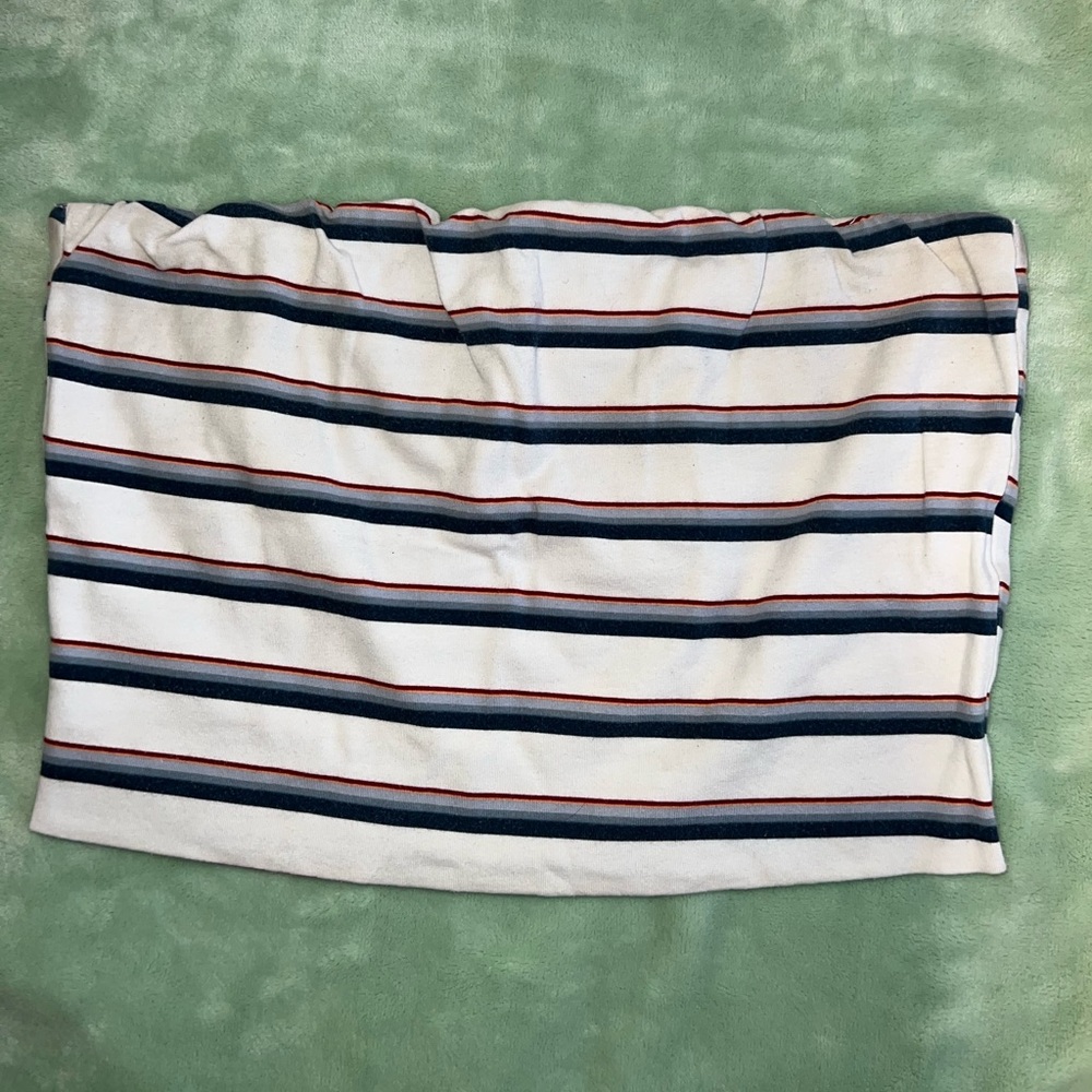Striped Tube Top